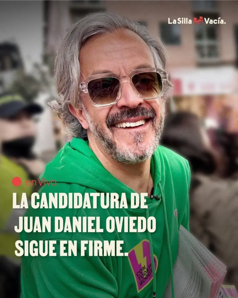 Candidatura de Juan Daniel Oviedo en firme: CNE niega inhabilidad