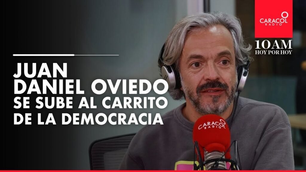 En #10AM Hoy  por Hoy, Juan Daniel Oviedo se sube al carrito de la democracia