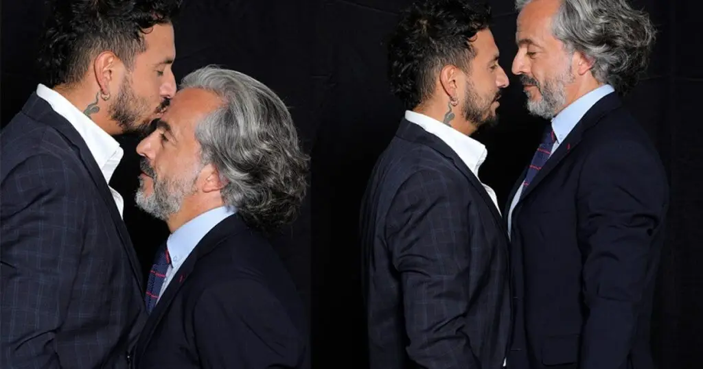 Juan Daniel Oviedo y su beso en Cromos: fotos de una sesión inolvidable