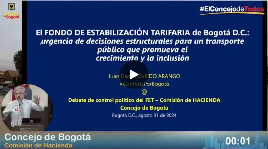Culminamos #DebateConToda sobre #FETdeBogotá