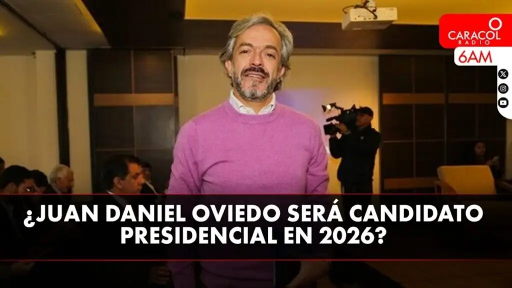 ¿Juan Daniel Oviedo será candidato presencial en 2026? | Caracol Radio
