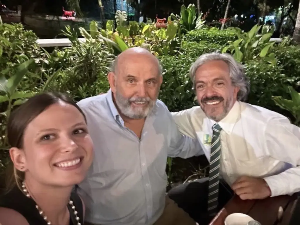 La foto: Armitage y Oviedo, dos del sonajero al 26, se reunieron en Cali