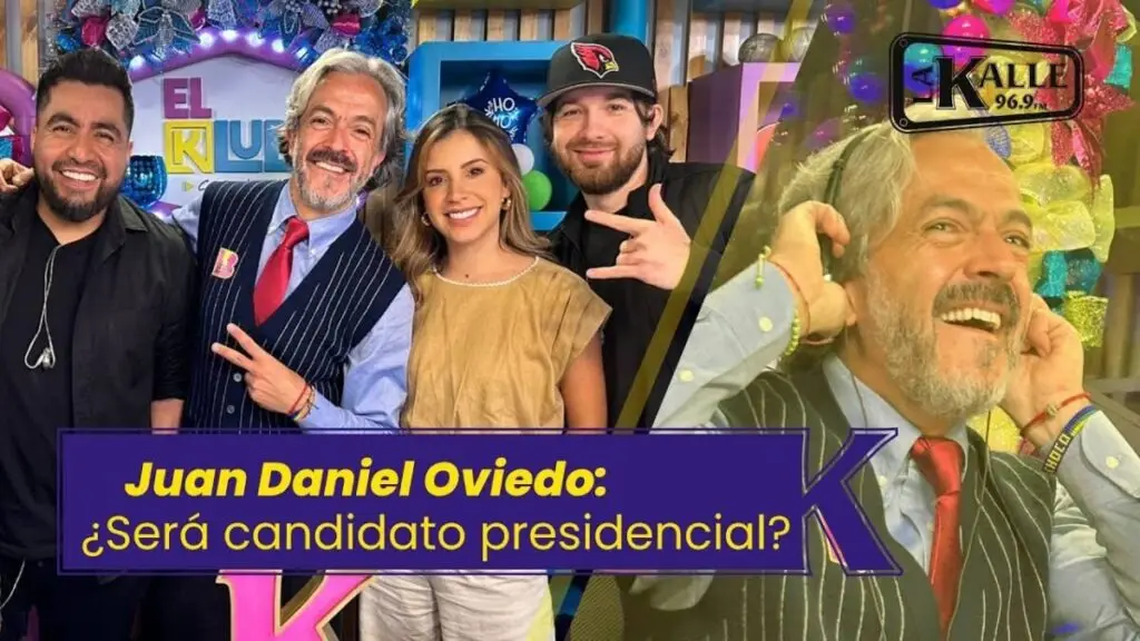 Juan Daniel Oviedo: Su candidatura presidencial, su papá “avión” y su licha politíca por ser LGBTI