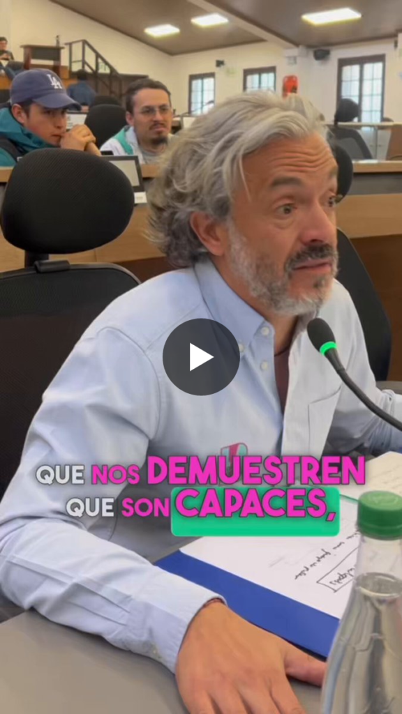 En Bogotá necesitamos que la Secretaría de Seguridad nos demuestre que son capaces de cumplir con sus funciones.