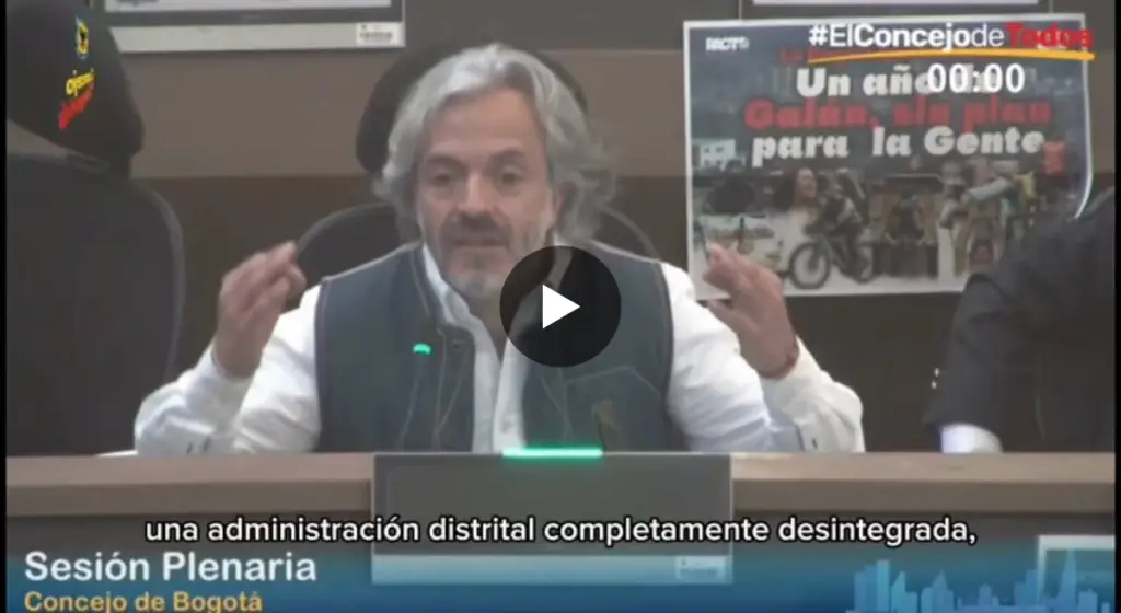 Día a día observamos una alcaldía de Bogotá cada vez más desarticulada.