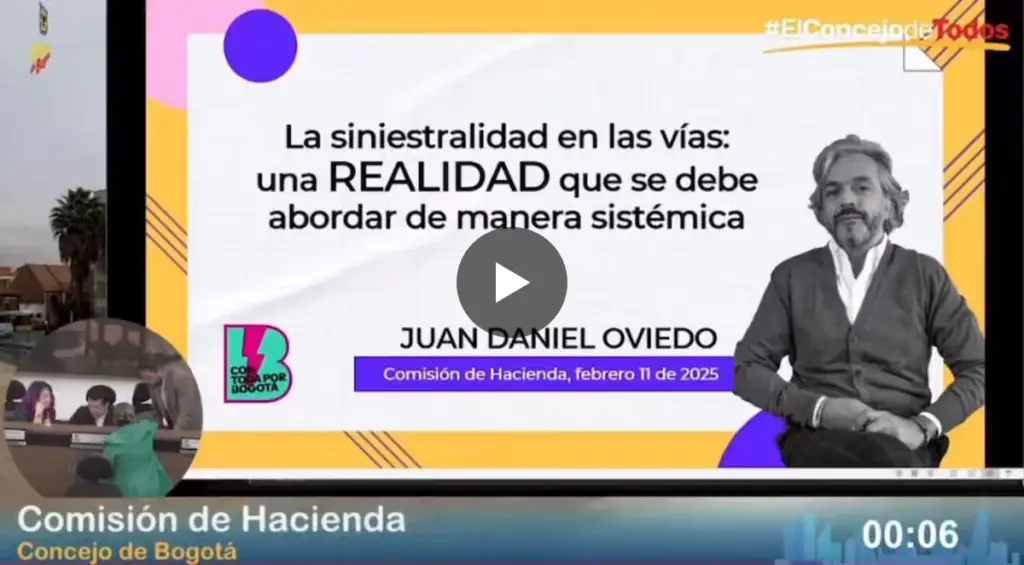 La movilidad en #Bogotá es un problema estructural, no una cacería de culpables.