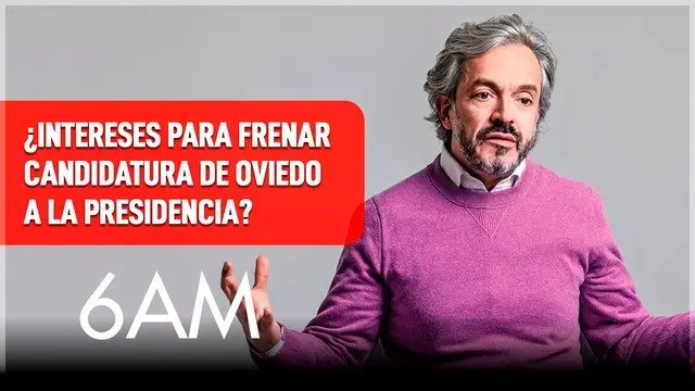 Hay intereses oscuros para frenar mi candidatura a la Presidencia en 2026: Juan Daniel Oviedo