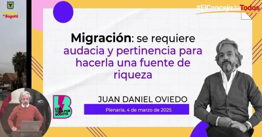 Hoy le hacemos #DebateConToda a Carlos Fernando Galan en materia de #migración.