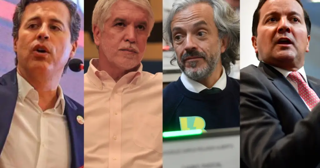 Galán, Peñalosa, Oviedo y Luna exploran acercamientos con fines electorales