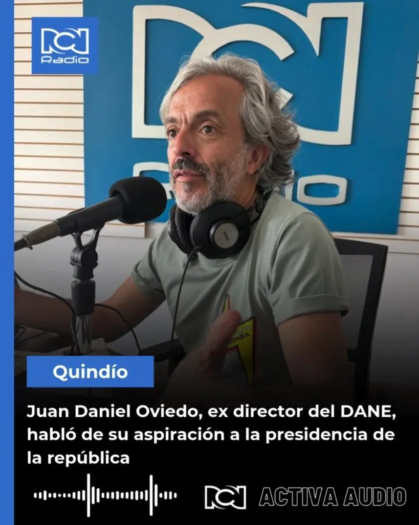 juan Daniel Oviedo estuvo de paso por el Quindío y en RCN Radio, habló de diferentes temas de relevancia nacional, en un espacio de preguntas rápidas.