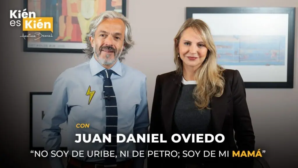 El precandidato presidencial Juan Daniel Oviedo visitó Kién es Kién y sostuvo una conversación cercana con Adriana Bernal, en la que compartió reflexiones sobre su trayectoria, sus convicciones, su visión de país y el propósito que guía su vida pública.