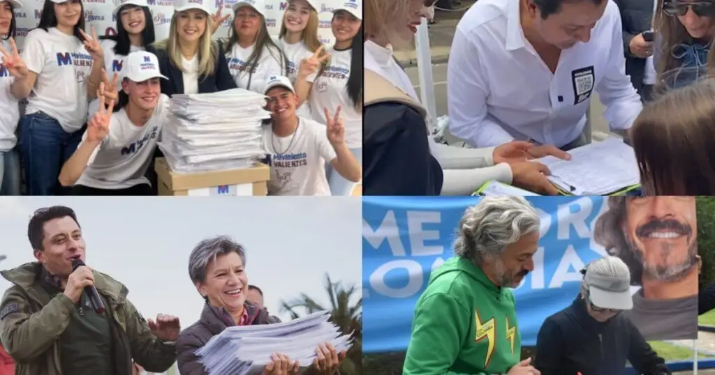 Aspiraciones por firmas entrarán en temporada de depuración: así van los precandidatos