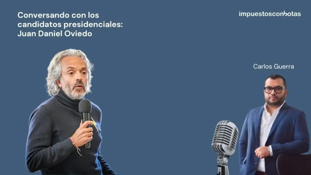 Conversando con Juan Daniel Oviedo