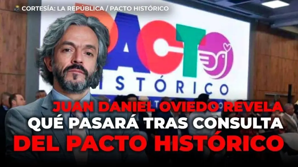 Juan Daniel Oviedo analiza qué pasará en la política tras la Consulta del Pacto Histórico