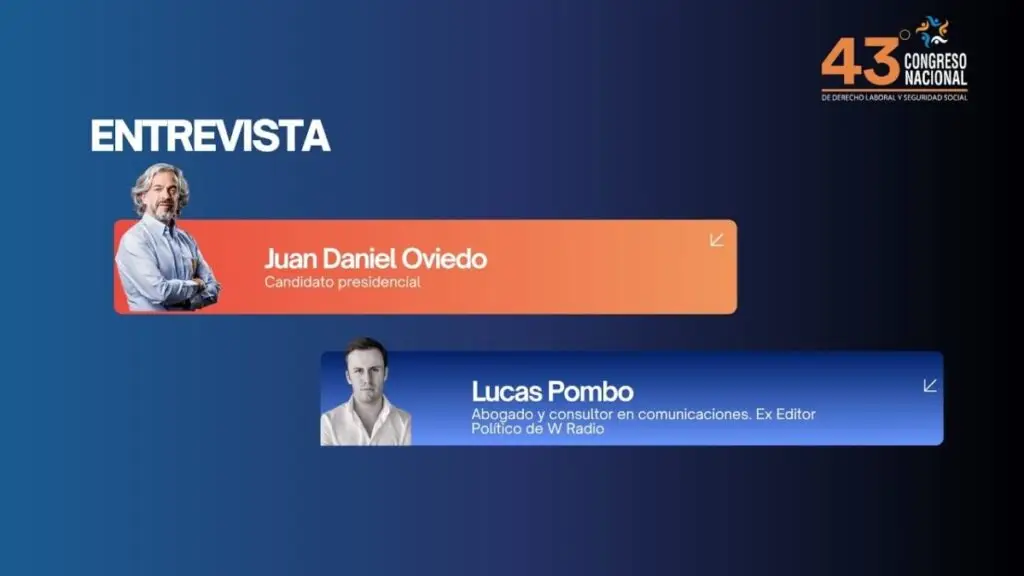 Juan Daniel Oviedo, candidato presidencial, hizo parte del Congreso 43