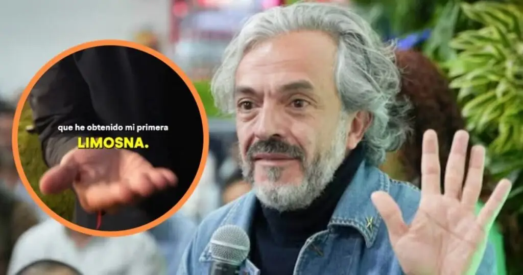 Juan Daniel Oviedo fue confundido con un indigente mientras hacía campaña en las calles: “Mi primera limosna”