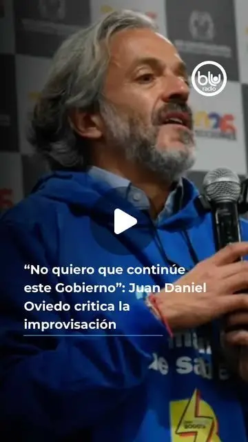 Juan Daniel Oviedo (@jdoviedoar), exdirector del DANE, exconcejal de Bogotá y aspirante a la Presidencia de la República, conversó con Ricardo Ospina