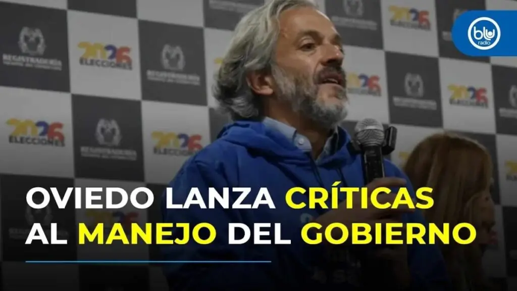 “No quiero que continúe este Gobierno”: Juan Daniel Oviedo critica la improvisación