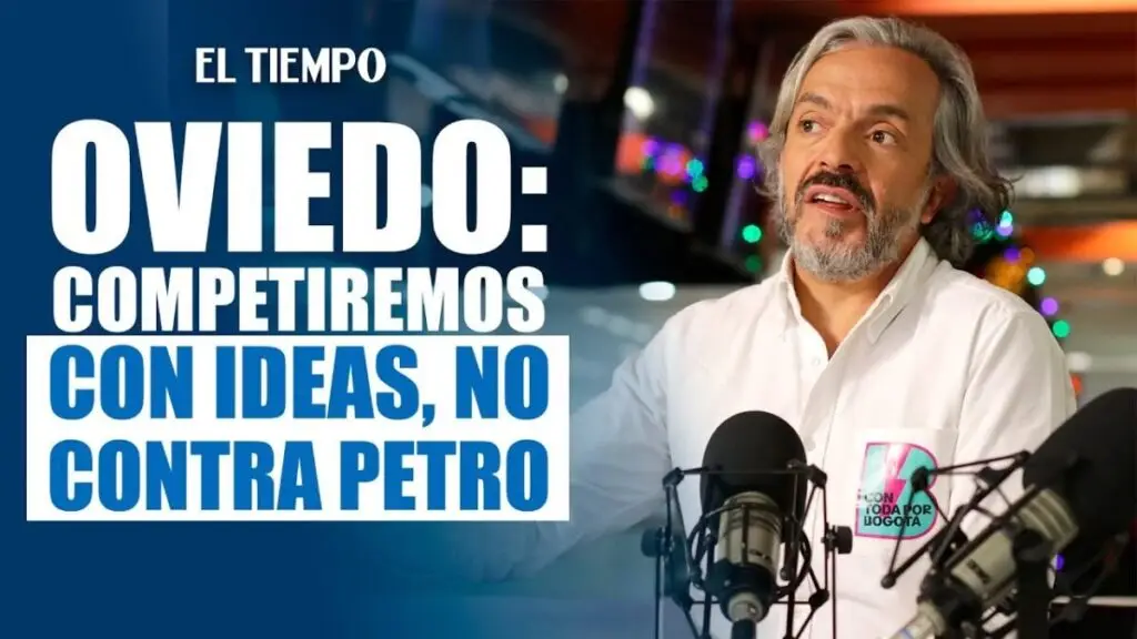 Juan Daniel Oviedo habló de su aspiración presidencial y dio detalles de la coalición