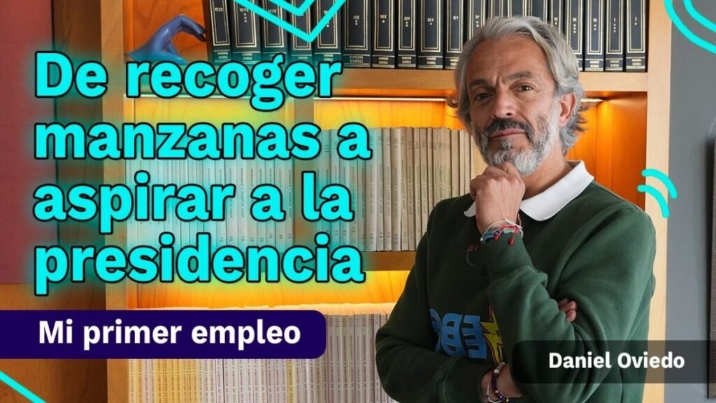 recoger manzanas a aspirar a la presidencia de Colombia