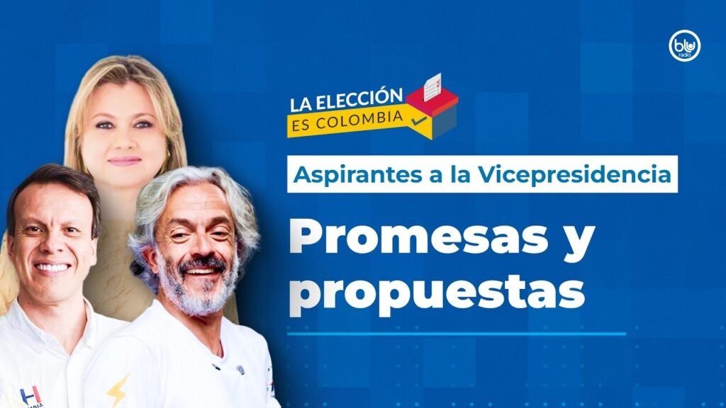 Gran Debate de candidatos a vicepresidente de Colombia 2026: Oviedo, Bonilla y Huerta