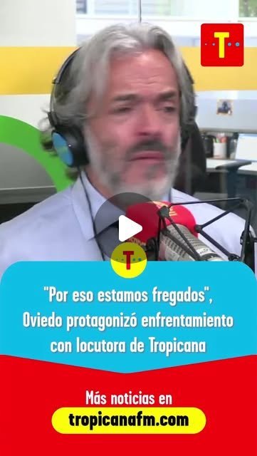El candidato vicepresidencial Juan Daniel Oviedo y Juliana tuvieron un rifirrafe en plena entrevista