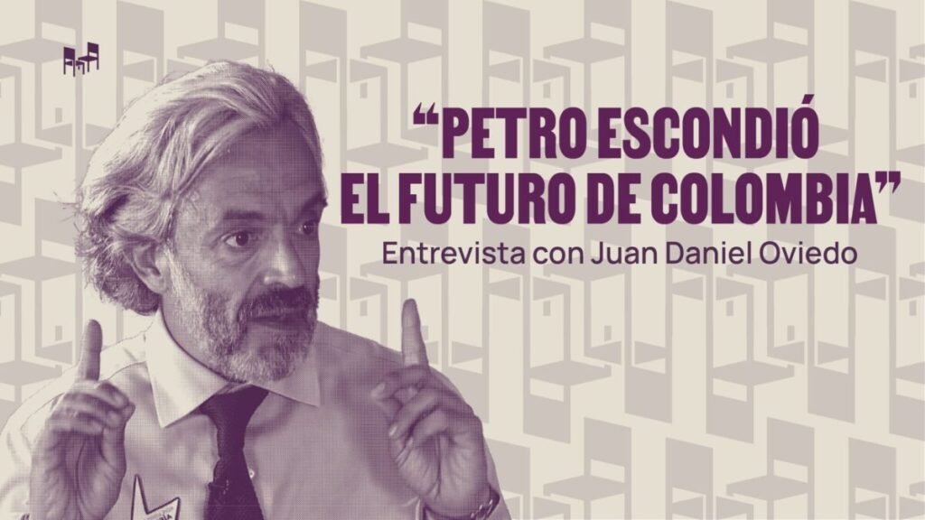 Juan Daniel Oviedo, fórmula vicepresidencial de Paloma Valencia, nos cuenta sobre su candidatura,