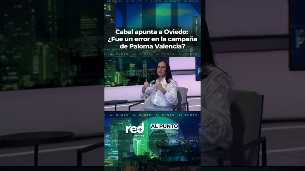 Juan Daniel Oviedo, UN “ERROR” en la campaña de Paloma Valencia: María Fernanda Cabal
